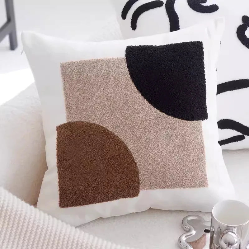 Housse De Coussin Scandinave Design - Maison Coussin