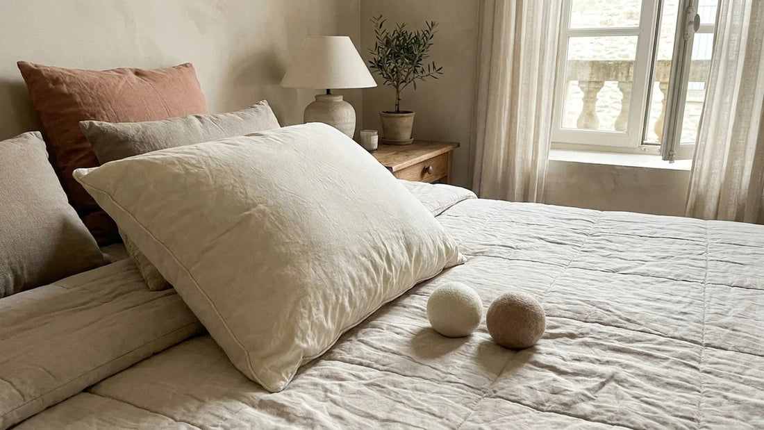 Comment nettoyer un coussin en plume ou en duvet sans l'abîmer - Maison Coussin