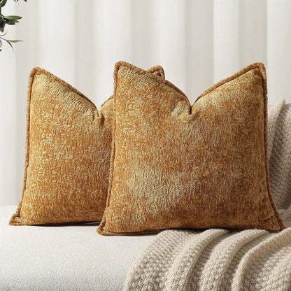 Housse De Coussin Nordique Camel - Maison Coussin