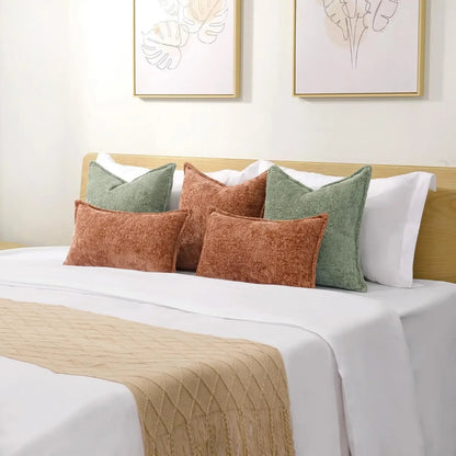 Housse De Coussin Nordique Camel - Maison Coussin