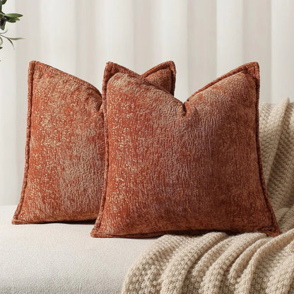 Housse De Coussin Nordique Caramel - Maison Coussin