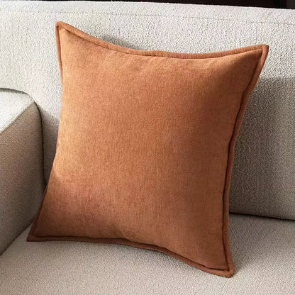 Housse De Coussin Rétro Orange - Maison Coussin
