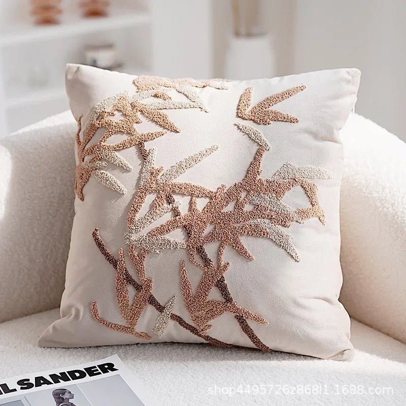 Housse De Coussin Scandinave Nature - Maison Coussin