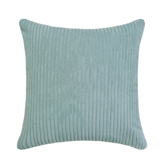Housse De Coussin Velours Bleu Gris - Maison Coussin