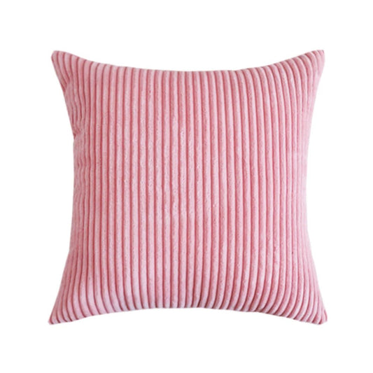 Housse De Coussin Velours Rose Clair - Maison Coussin
