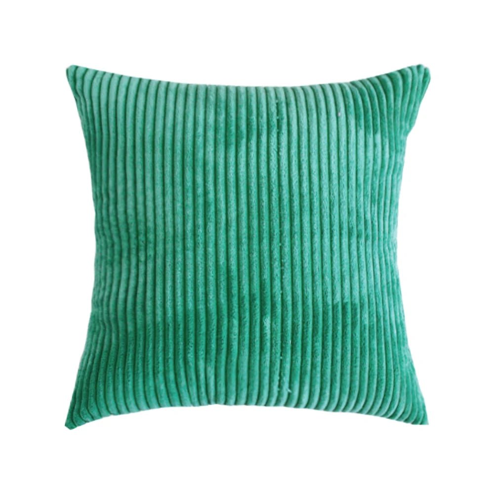 Housse De Coussin Velours Vert Emeraude - Maison Coussin