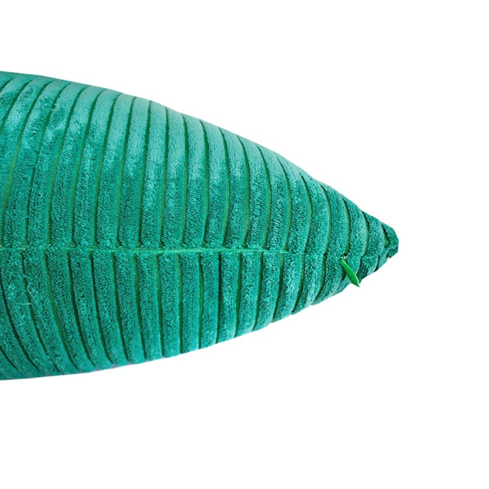 Housse De Coussin Velours Vert Emeraude - Maison Coussin