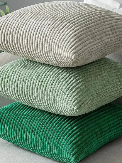 Housse De Coussin Velours Violet Clair - Maison Coussin